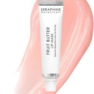 NIB Seraphine Botanicals Fruit Butter Restorative Lip Mask Overnight Balm .52 oz